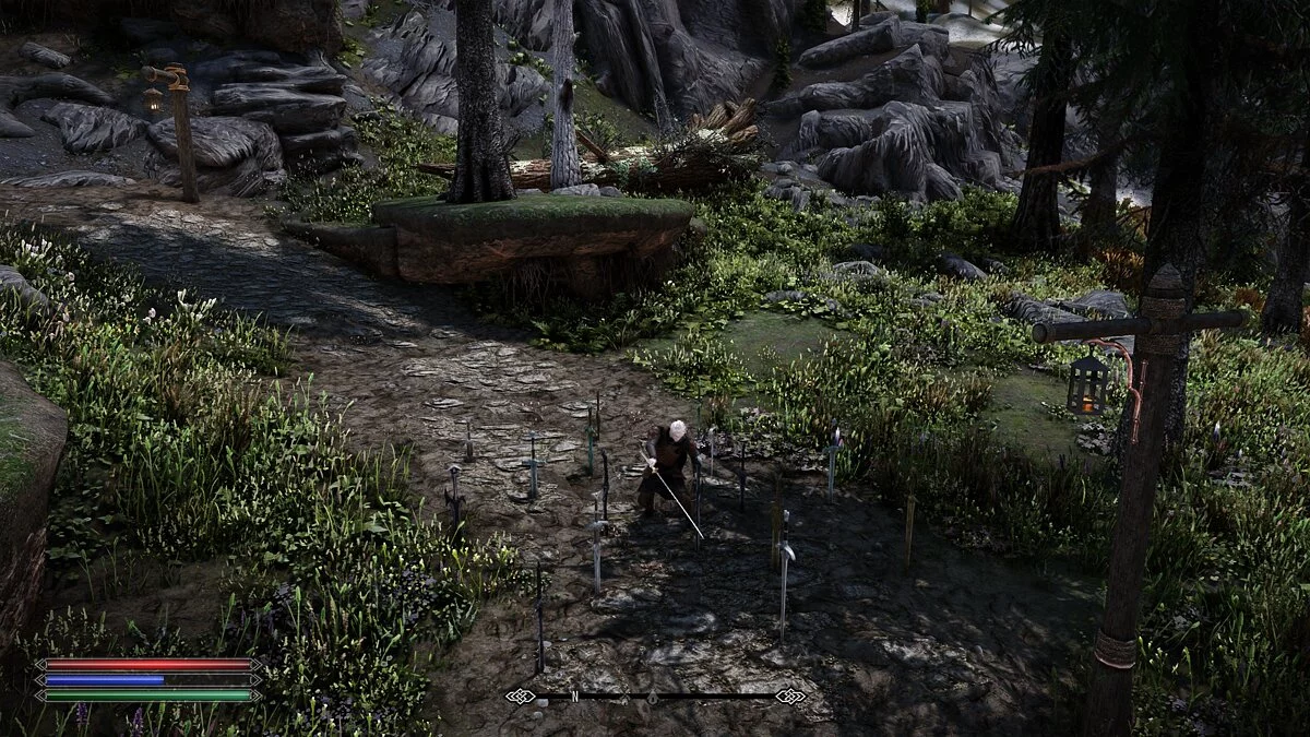 Elder Scrolls 5: Skyrim Special Edition — Заклинание на дождь из клинков