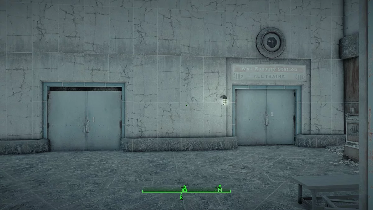 Fallout 4 — Metro station near Vault 88