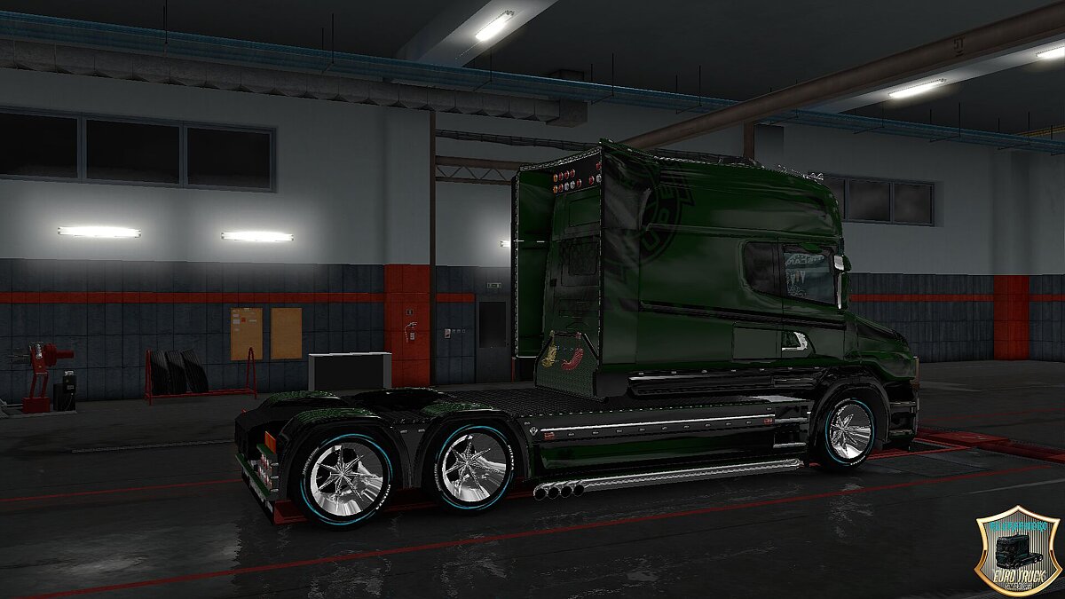 Euro Truck Simulator 2 — "Vabis BTZ" livery for Scania T Longline