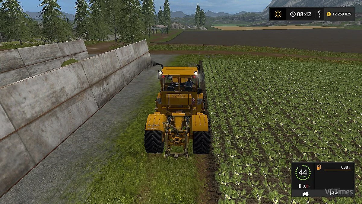 Farming Simulator 17 — Трактор Kirovez К-700А [1.3.8]