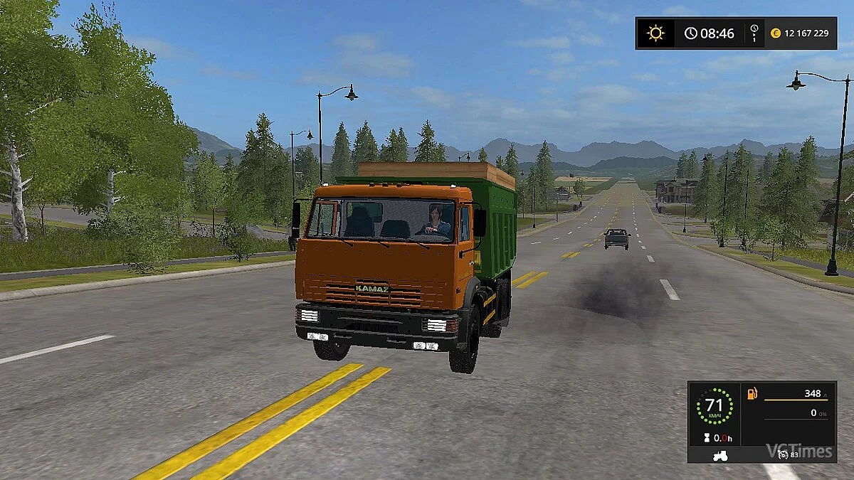 Farming Simulator 17 — Truck KAMAZ 65115 [1.0]