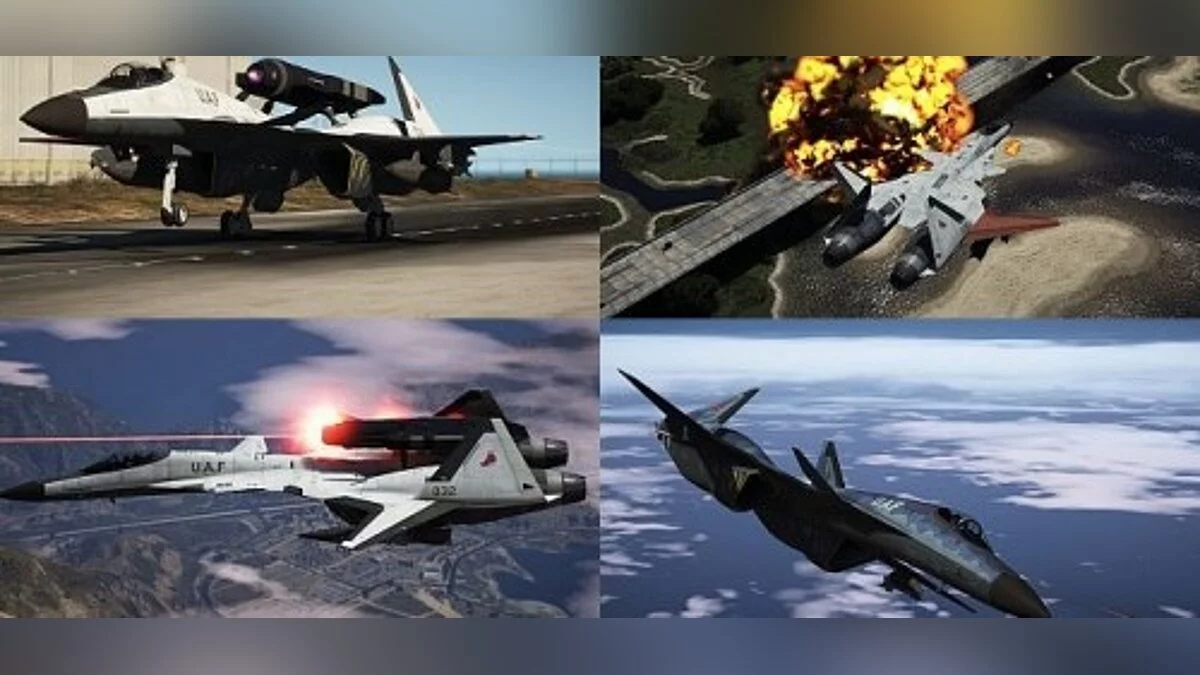 GTA 5 — Самолет ADFX-01 Morgan [1.0]