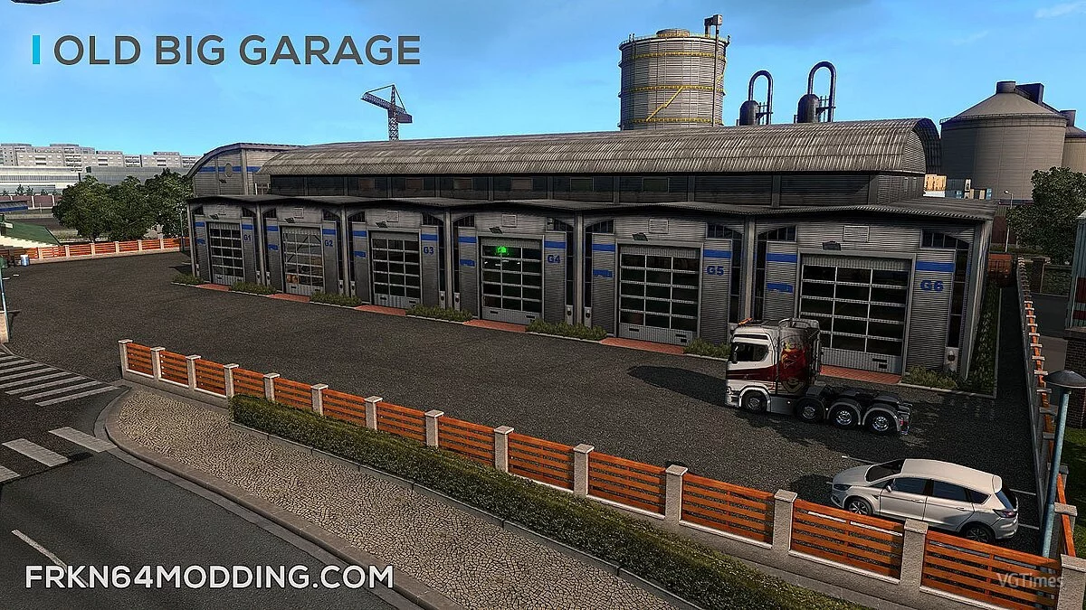 Euro Truck Simulator 2 — Современные гаражи повсюду [1.4]