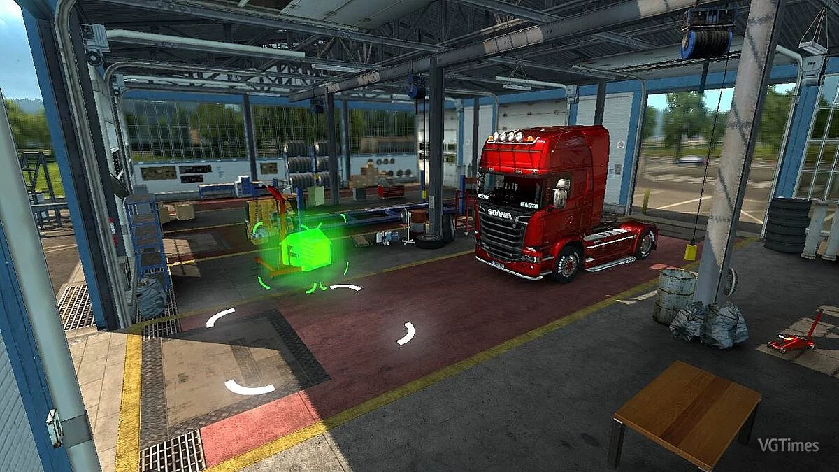 Euro Truck Simulator 2 — Modern garages are everywhere [1.4]