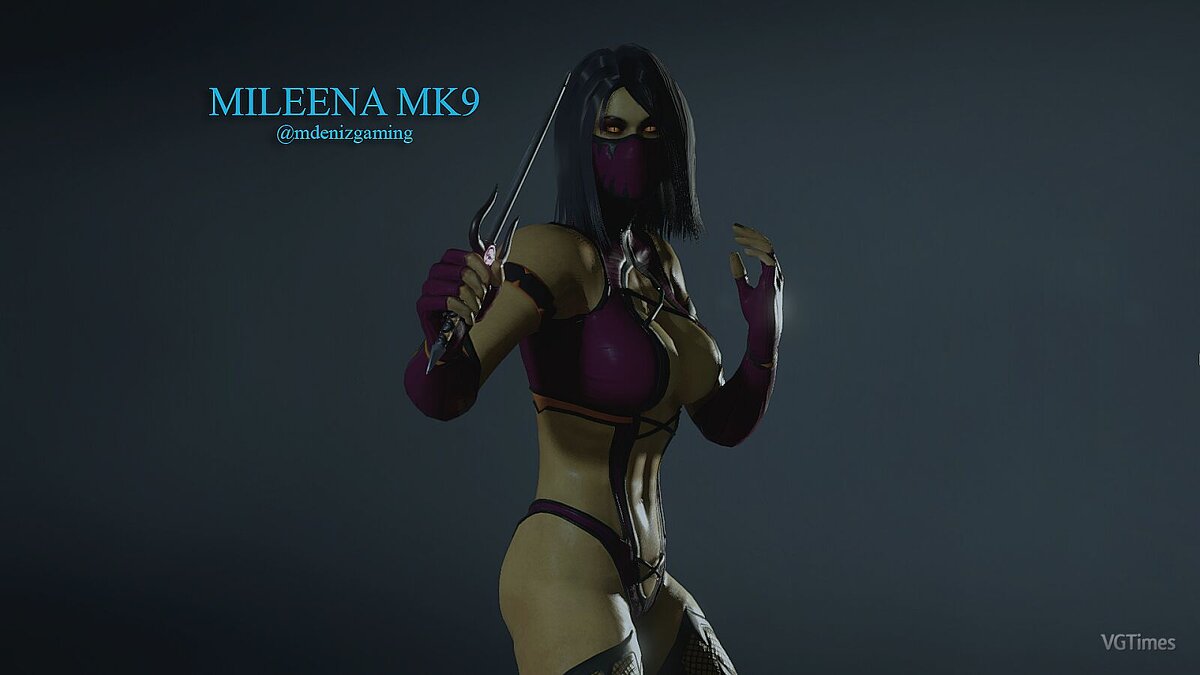 Resident Evil 2 — Mileena from Mortal Kombat instead of Claire [1.0]