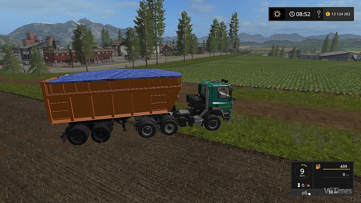 Farming Simulator 17 — Semi-trailer MAZ-950600-030 [1.1.1]