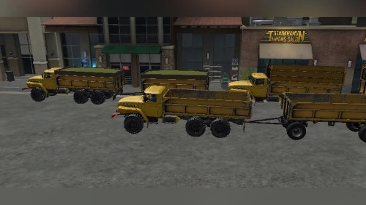 Farming Simulator 17 — Трактор УРАЛ 5557 + прицеп [2.0]