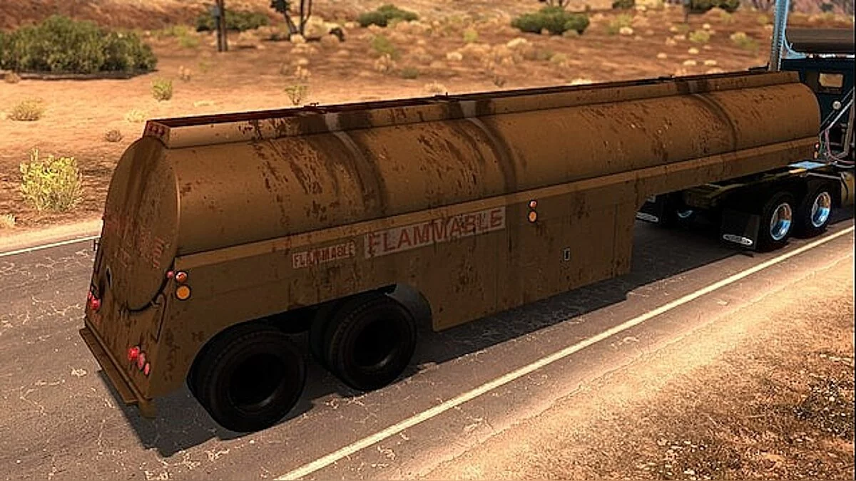 American Truck Simulator — Топливные танкеры 50-х годов Duel, компании "Fruehauf" [1.4]