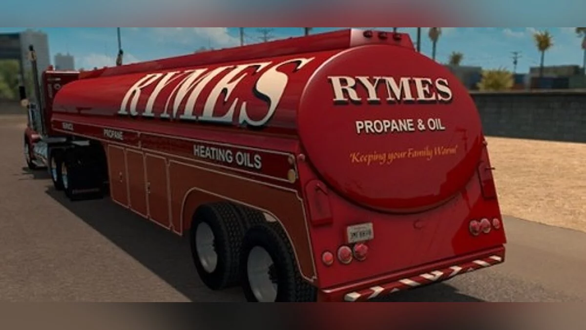 American Truck Simulator — Топливные танкеры 50-х годов Duel, компании "Fruehauf" [1.4]