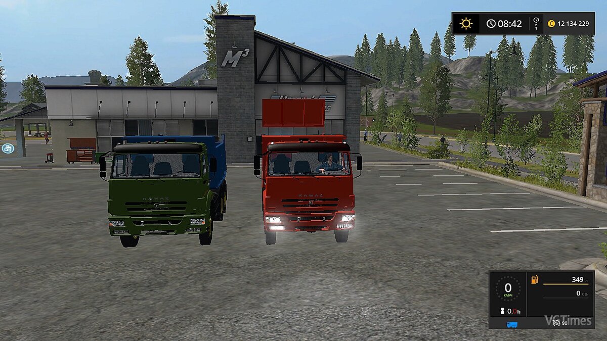 Farming Simulator 17 — KAMAZ-65115 V1.1.0