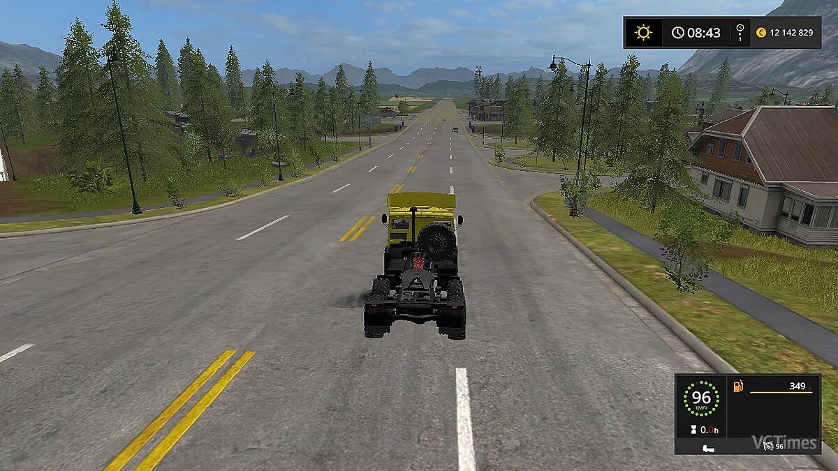 Farming Simulator 17 — КАМАЗ 4310 6Х6