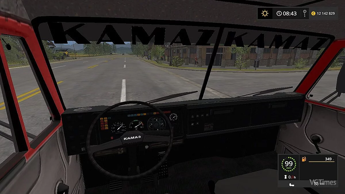 Farming Simulator 17 — КАМАЗ 4310 6Х6