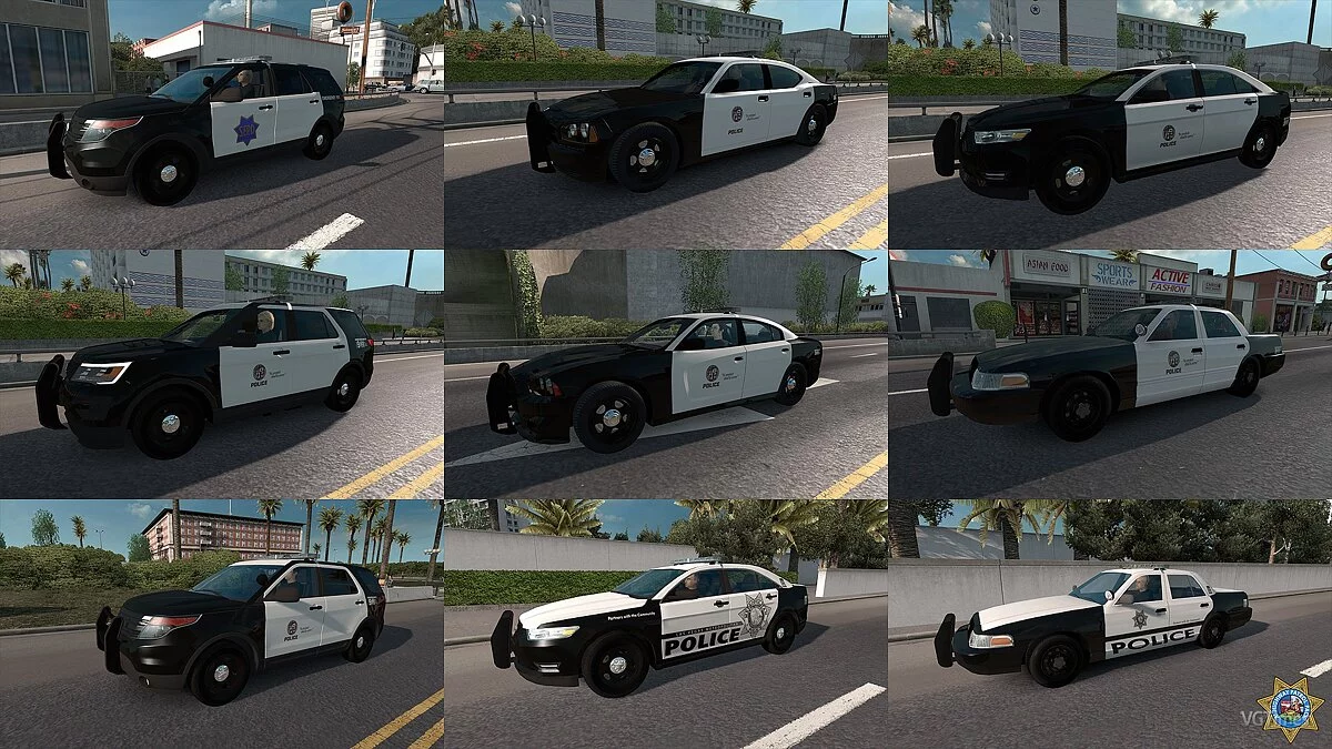 American Truck Simulator — Державний дорожній патруль Америки