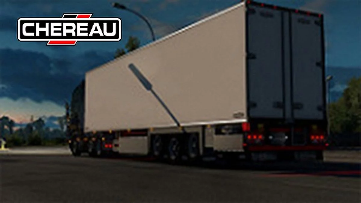 Euro Truck Simulator 2 — Nuevo tráiler con un paquete de máscaras (1.35.x)