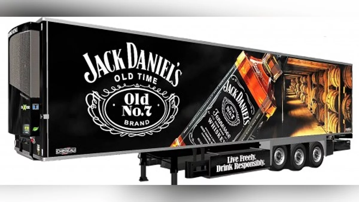 Euro Truck Simulator 2 — Новый прицеп с паком скинов (1.35.x)