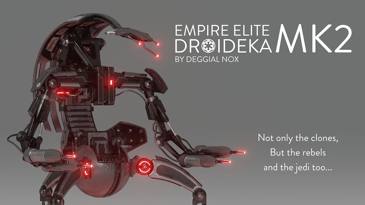 Star Wars: Battlefront 2 — Imperial variant of the droideka