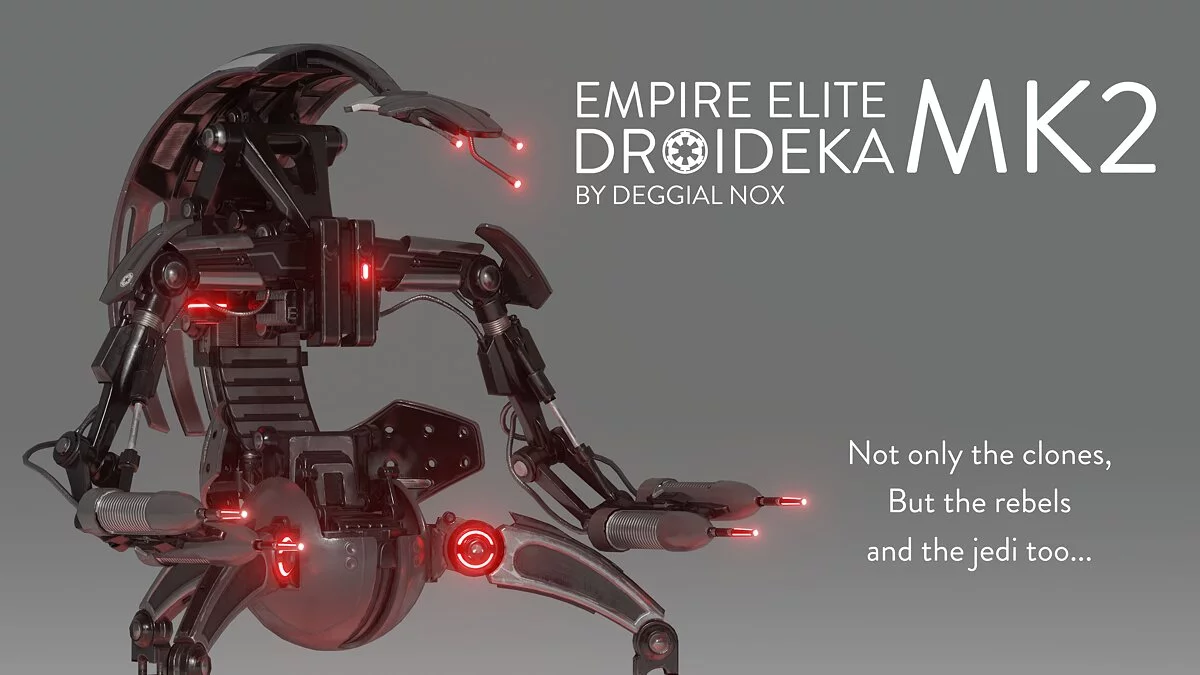 Star Wars: Battlefront 2 — Imperial variant of the droideka