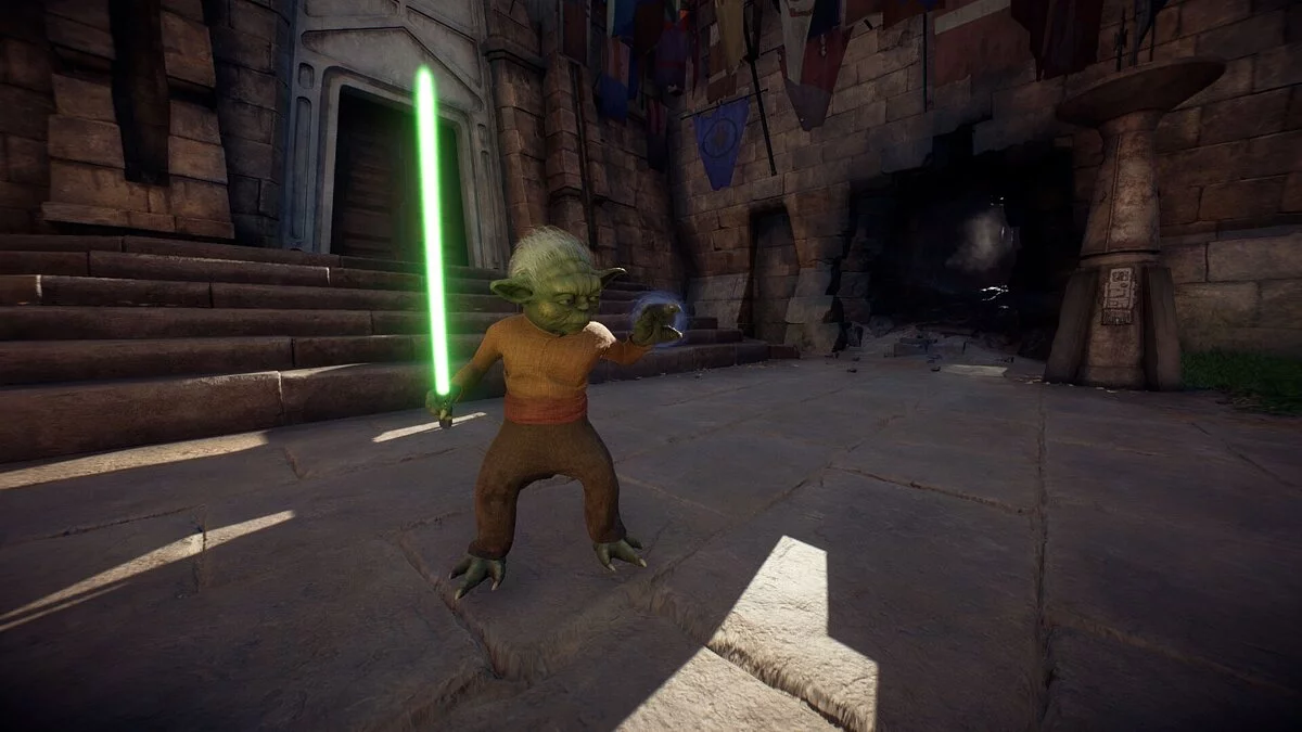 Star Wars: Battlefront 2 — Йода без плаща