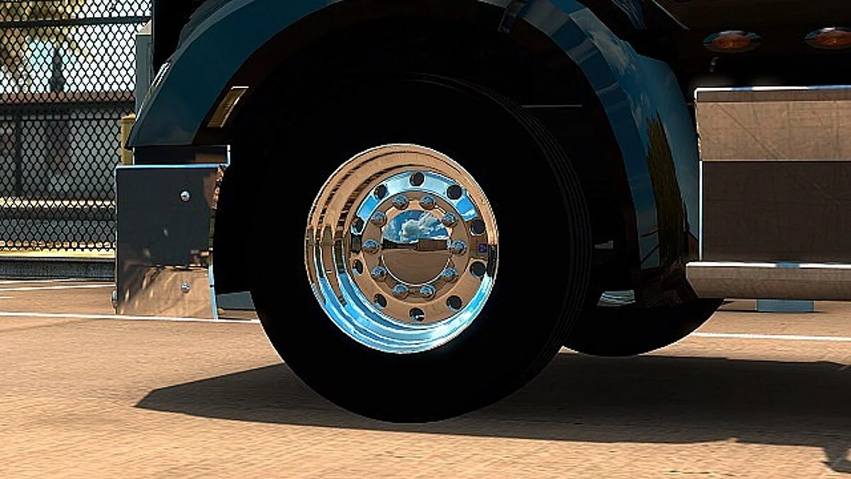 American Truck Simulator — Modified Alcoa wheels