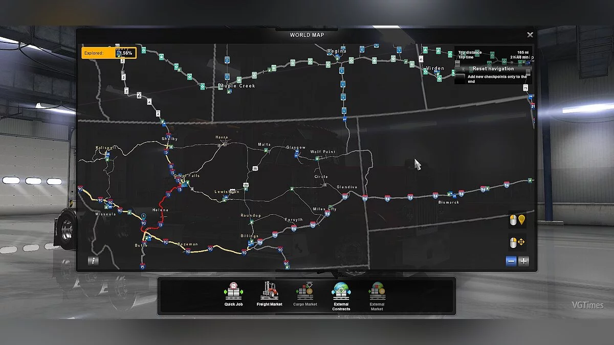 American Truck Simulator — Карта: Montana Expansion v0.1.2