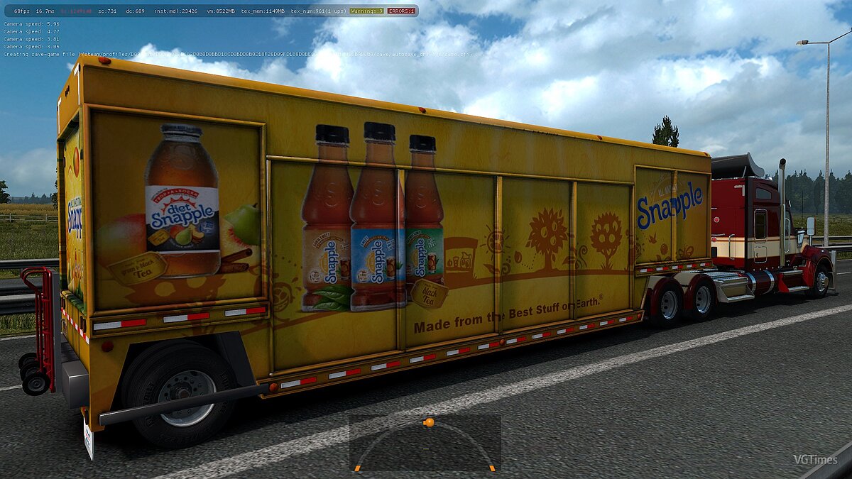 Euro Truck Simulator 2 — Mickey's Beverage Trailers