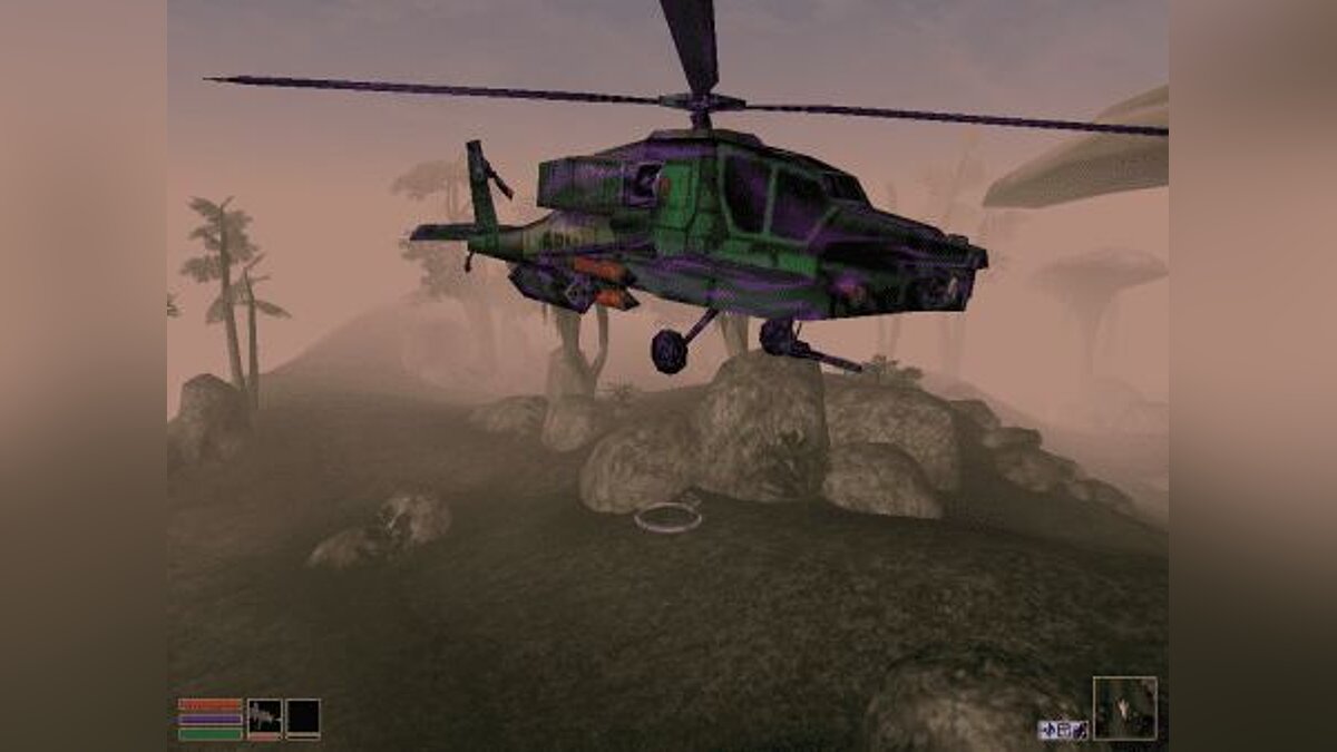 Elder Scrolls 3: Morrowind — Military helicopter