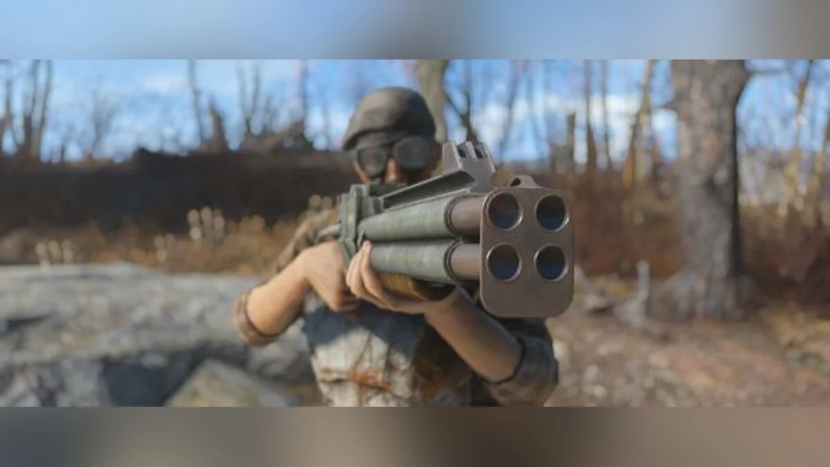 Fallout 4 — Четырёхствольный дробовик