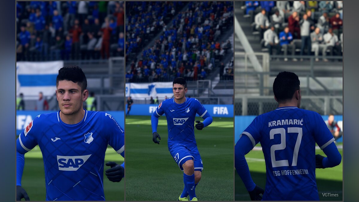 FIFA 19 — Hoffenheim home kit 19/20