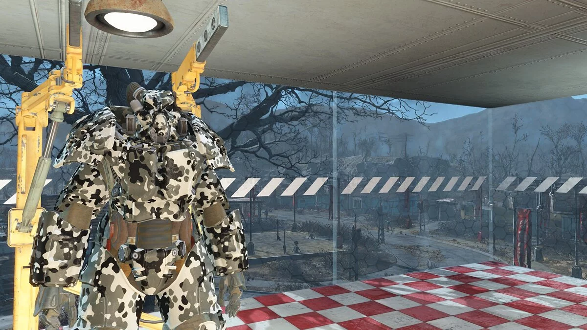 Fallout 4 — Множество скинов для силовой брони (хохлома, гжель, камуфляж и другие)