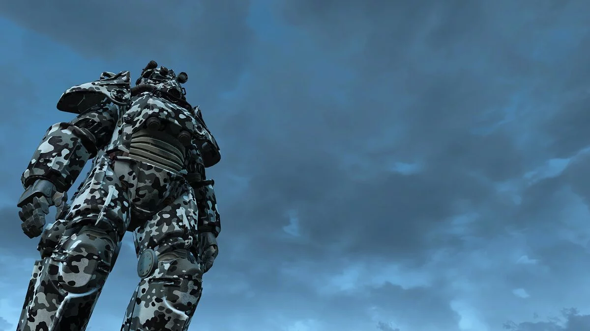 Fallout 4 — Множество скинов для силовой брони (хохлома, гжель, камуфляж и другие)