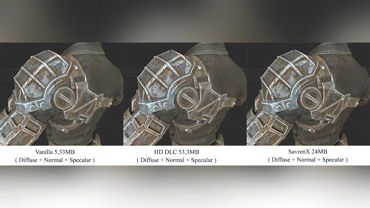 Fallout 4 — HD-ретекстур всей оригинальной брони