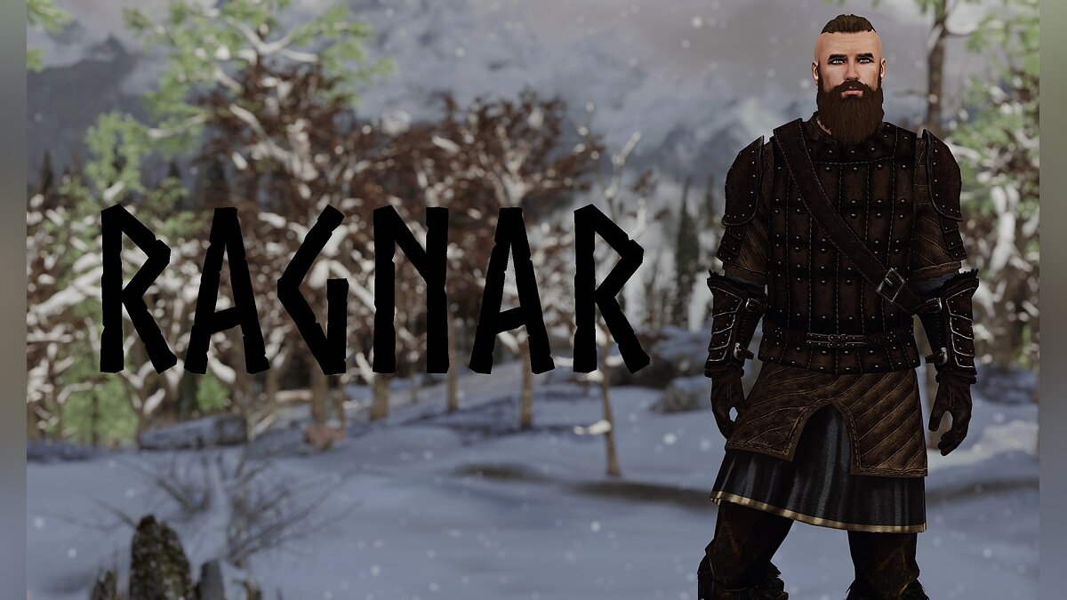 Elder Scrolls 5: Skyrim Special Edition — Preset of Ragnar Lothbrok from Vikings