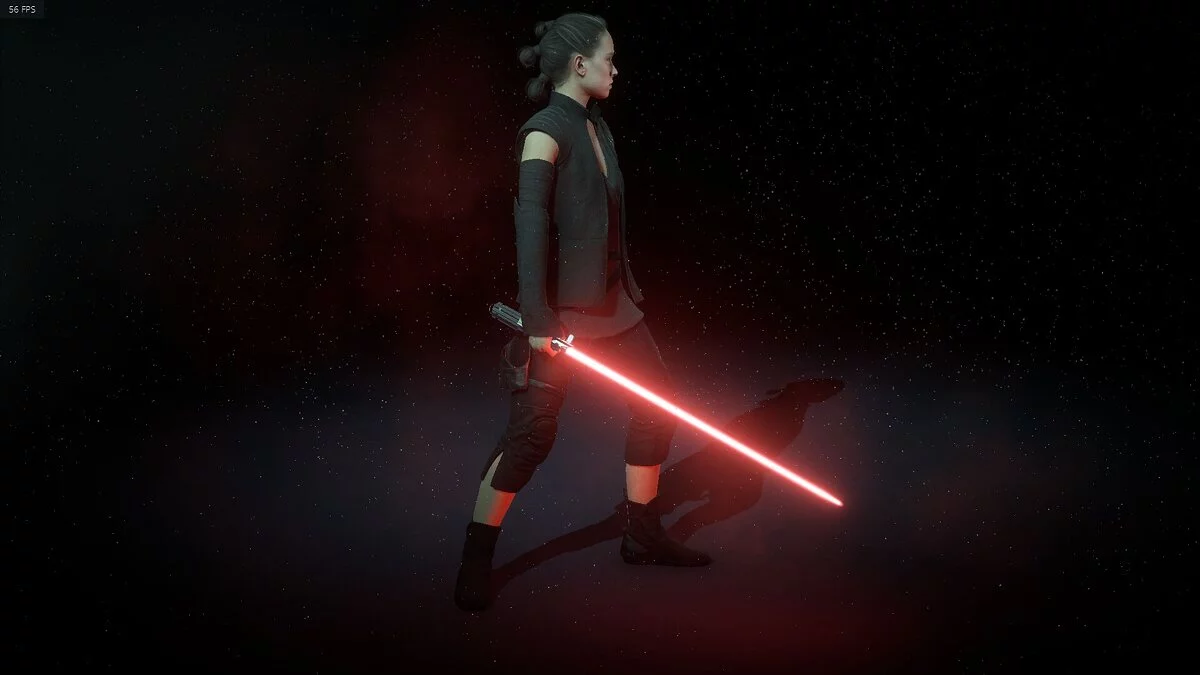 Star Wars: Battlefront 2 — Red lightsaber for Rey