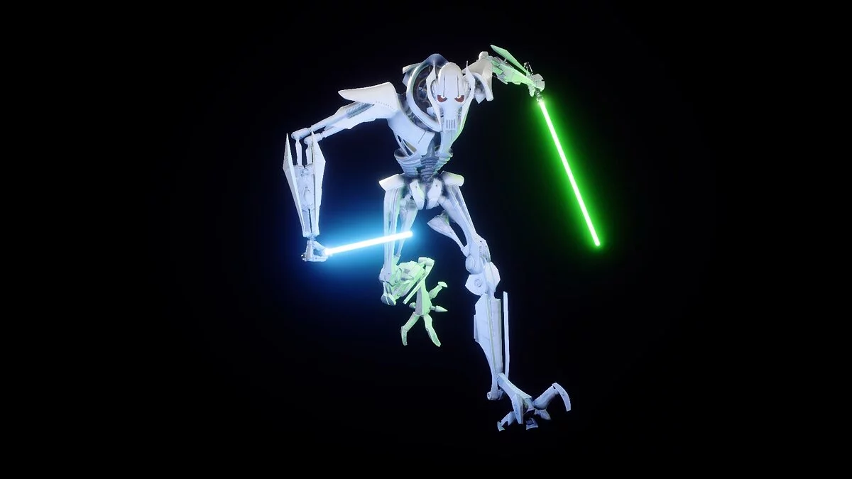 Star Wars: Battlefront 2 — Aparición de Grievous de la serie de 2003.