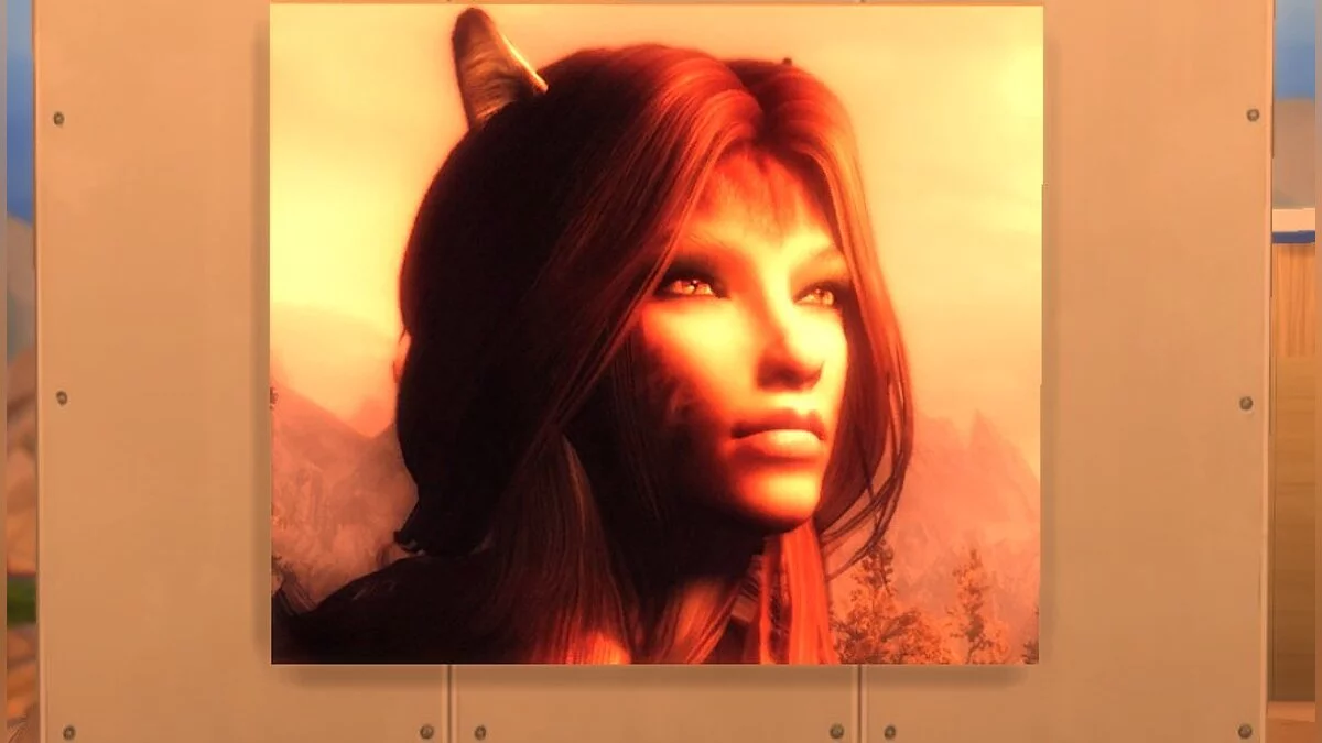 The Sims 4 — Постеры девушек из Skyrim