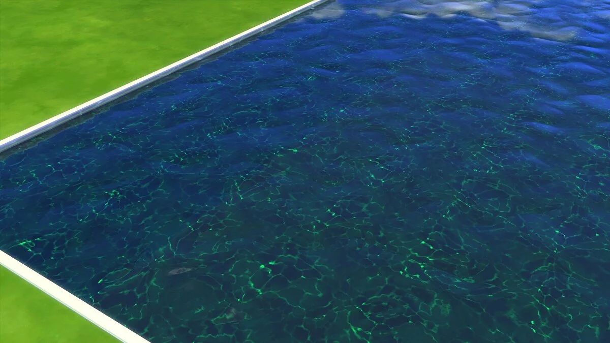 The Sims 4 — Кольорова вода у басейни