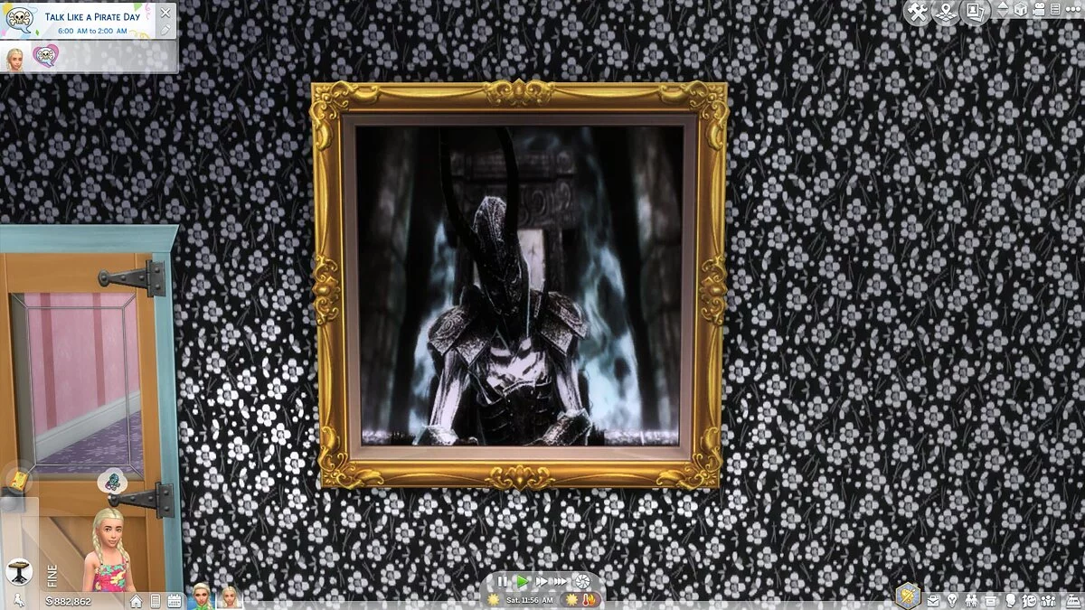 The Sims 4 — 12 новых картин про Довакина