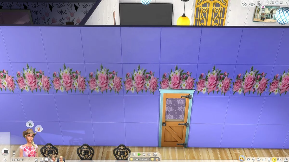 The Sims 4 — Пак дитячих малюнків на шпалери