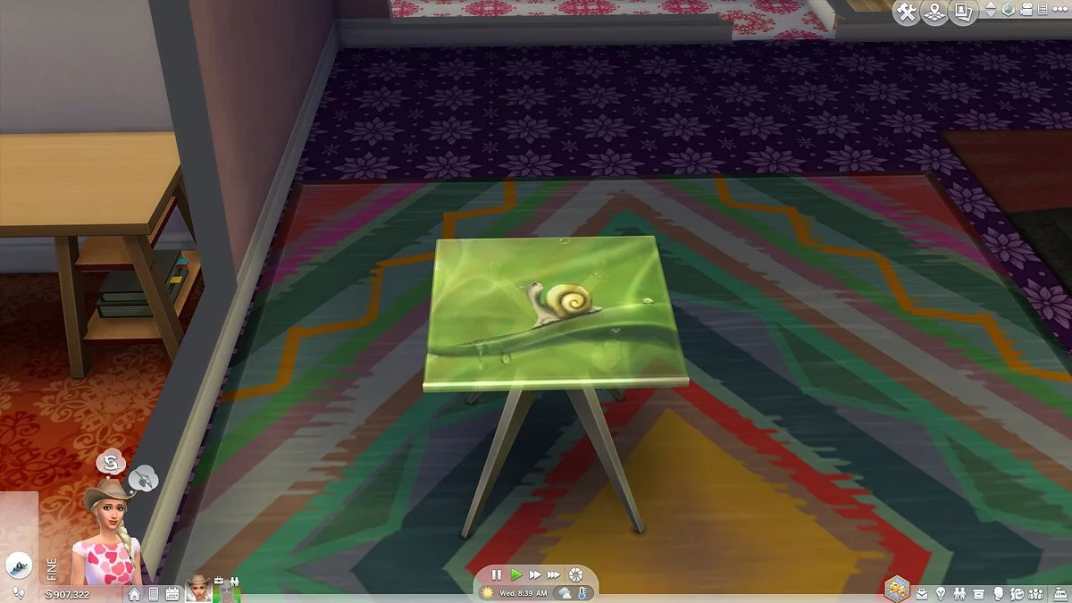 The Sims 4 — Набор раскрашенных кухонных столов 