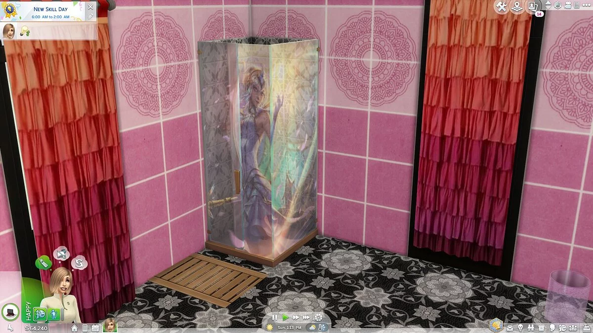 The Sims 4 — Nuevas páginas para colorear para Jungle Shower