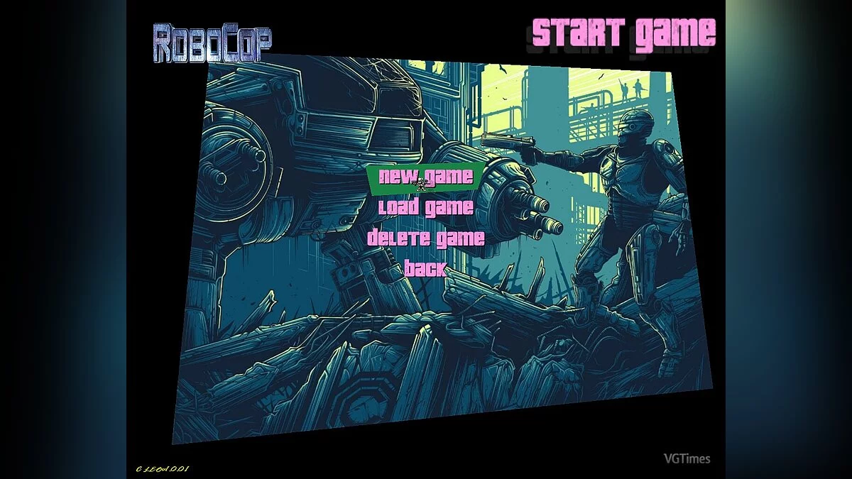 Grand Theft Auto: Vice City — Гравець-робокоп