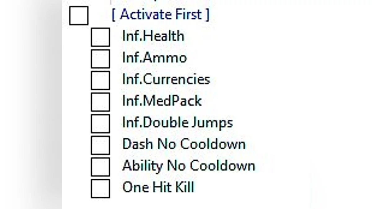Tabla para Cheat Engine