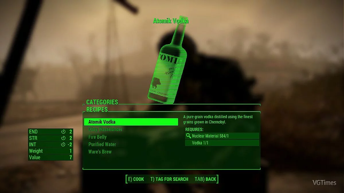 Fallout 4 — Vodka atómico