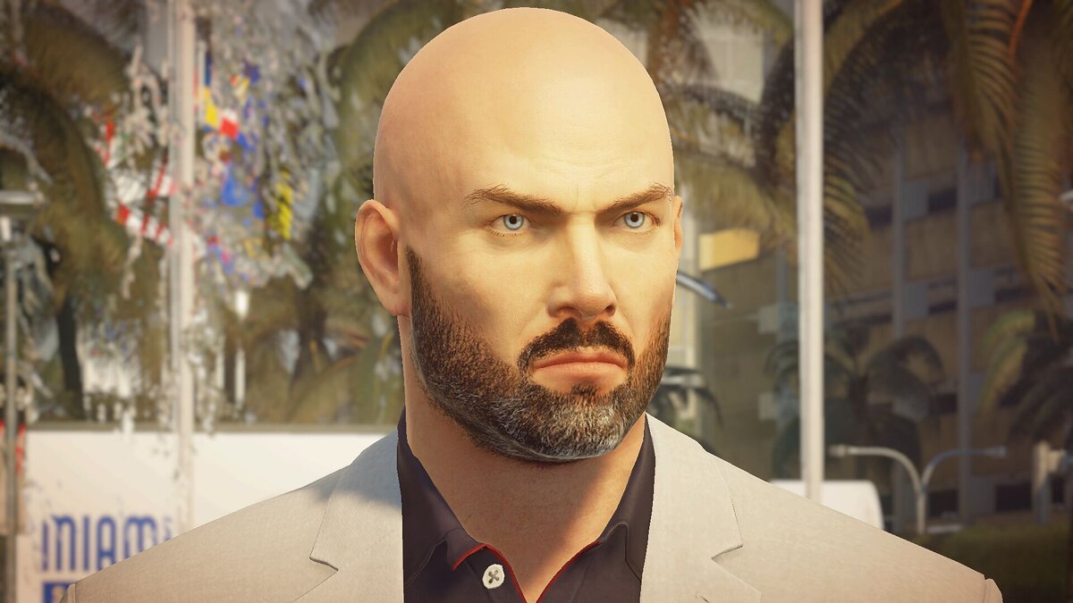 Hitman 2 — Classic beard