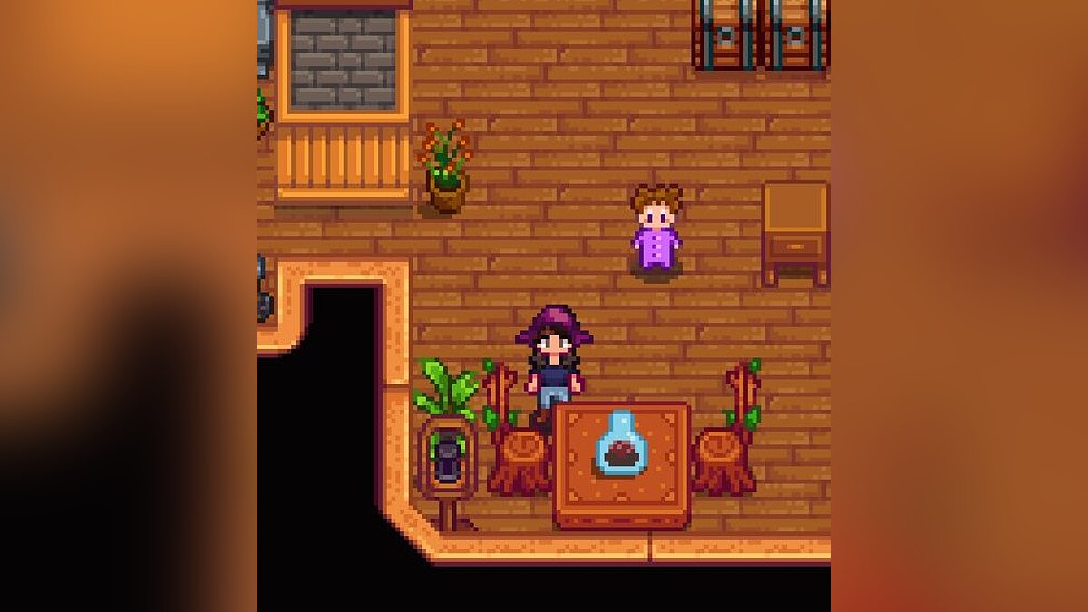 Stardew Valley — Bottled succulents instead of potted plants