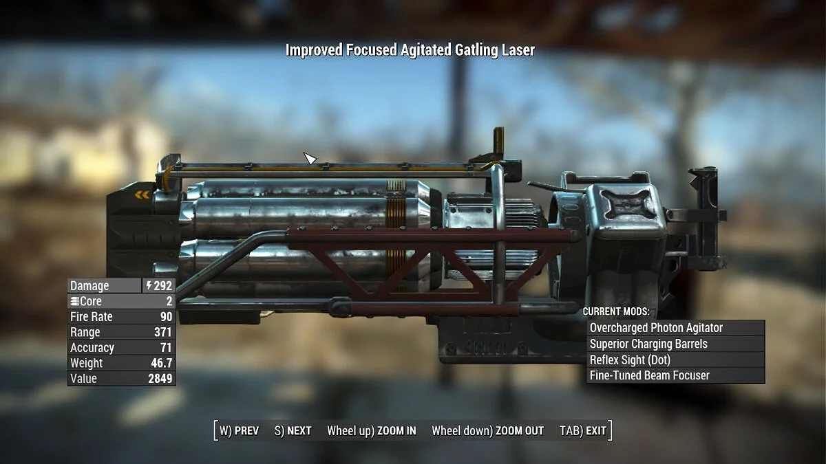 Fallout 4 — Расширение Гатлинг-лазеров