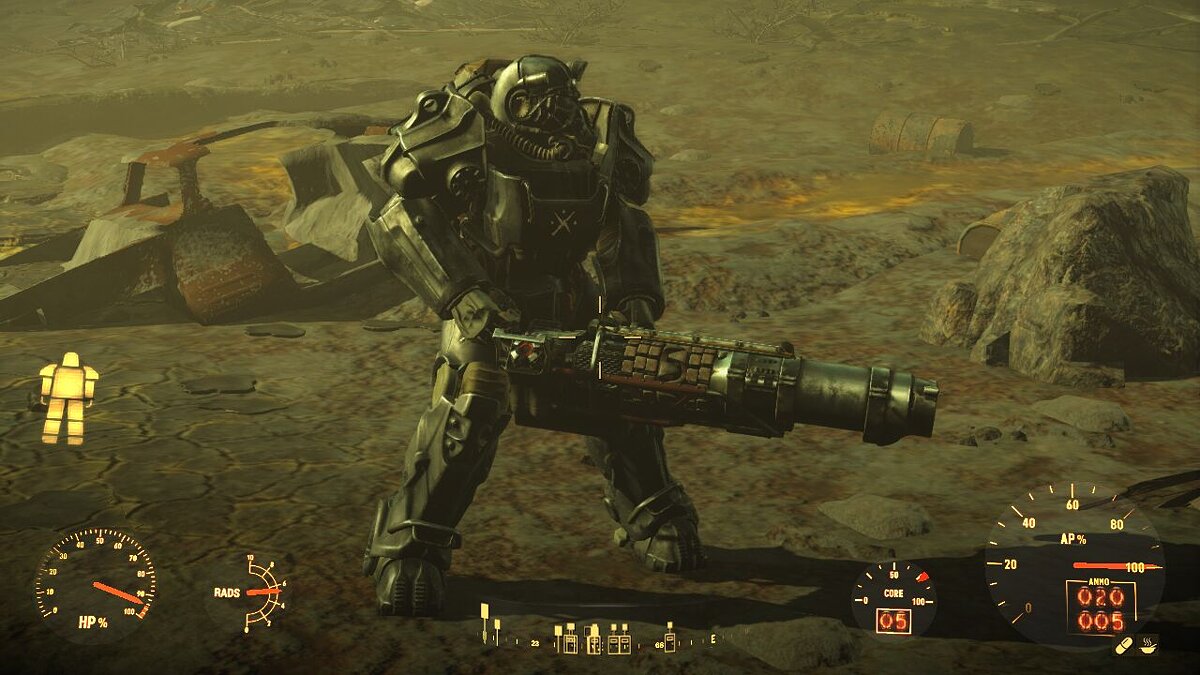 Fallout 4 — Expansion of Gatling lasers