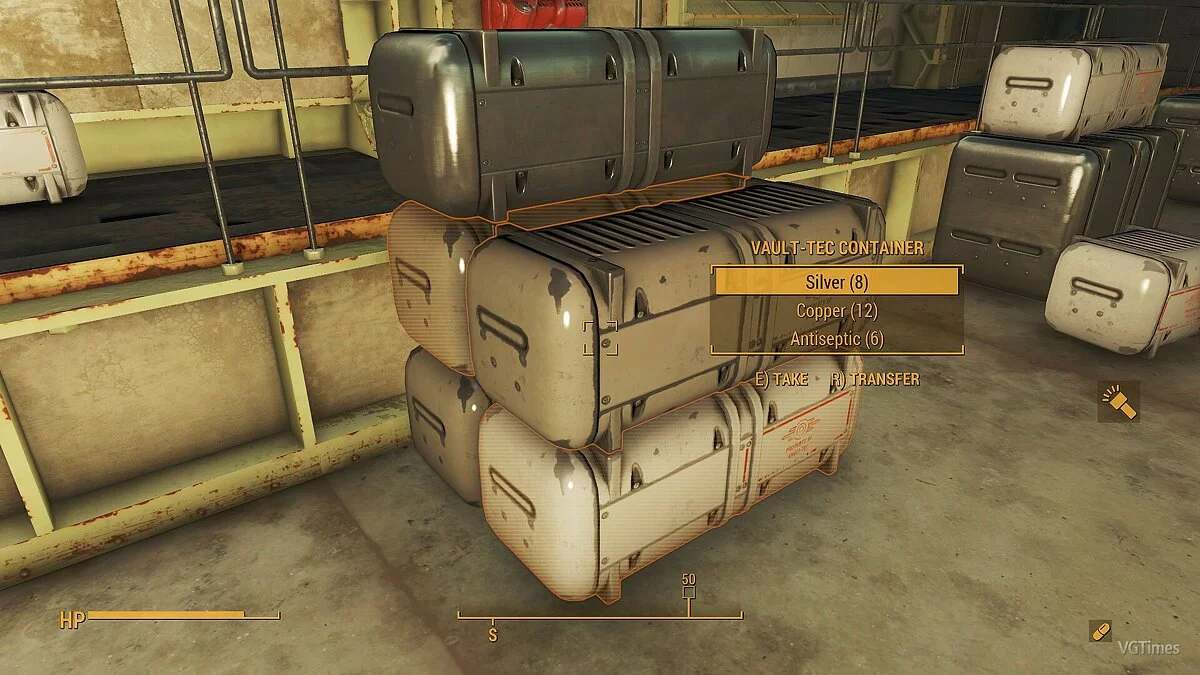 Fallout 4 — Lootable vehicles and containers