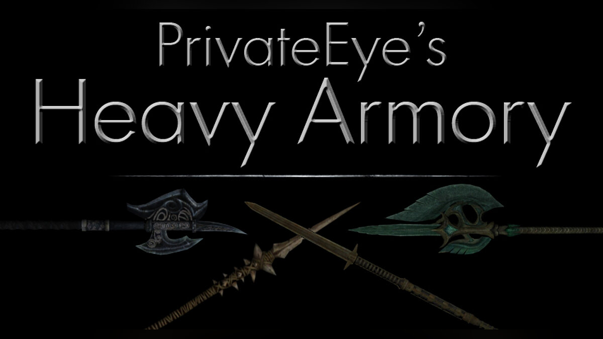 Elder Scrolls 5: Skyrim Special Edition — Heavy Armory – more than 100 new weapons (staffs, spears)