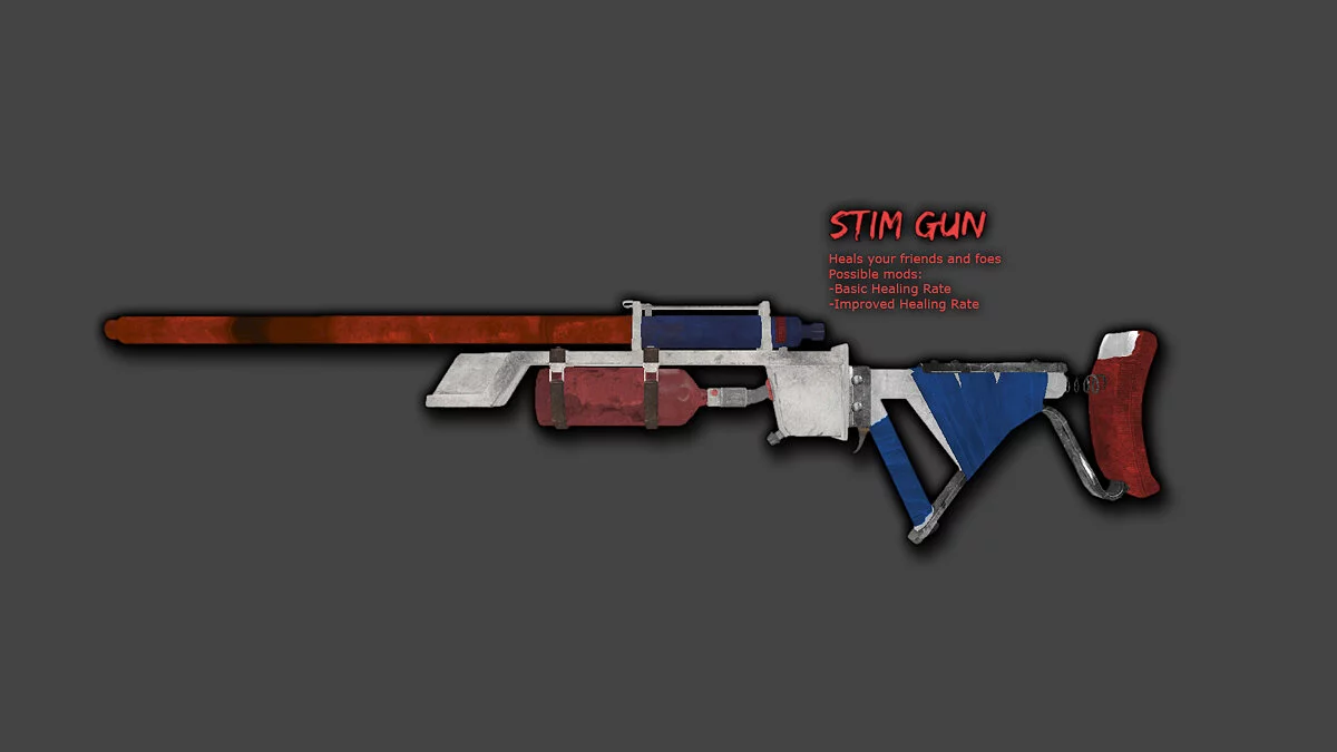 Fallout 4 — Stim Gun - пушка, лечащая союзников